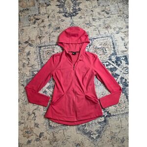Spyder Active Women's Size Medium Hot Pink Hooded Long Sleeve Athleisure Jacket